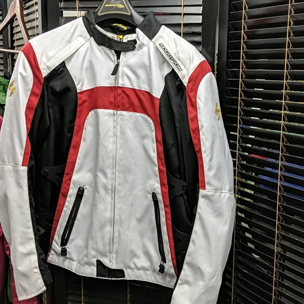 Scorpion padded motorcycle jacket XL